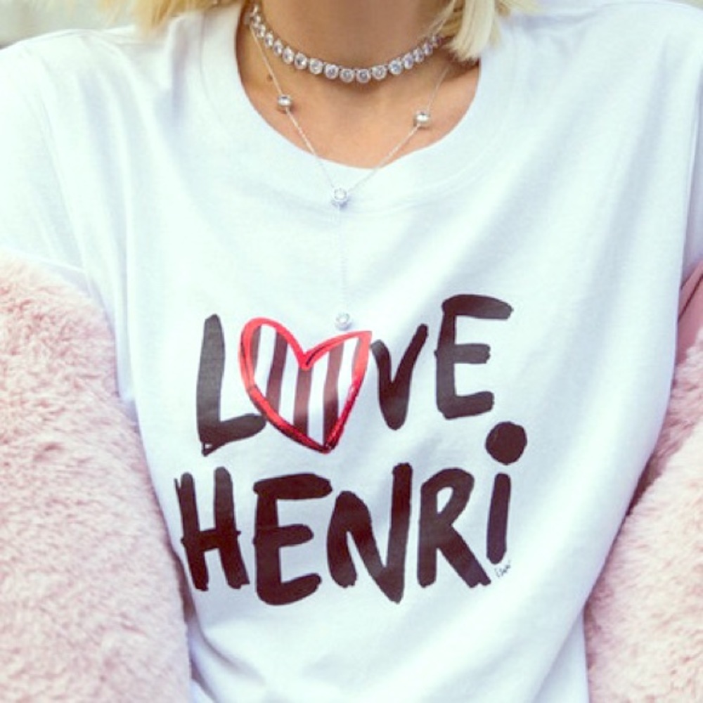 Limited Edition Love Henri T-shirt - NEW M/L size